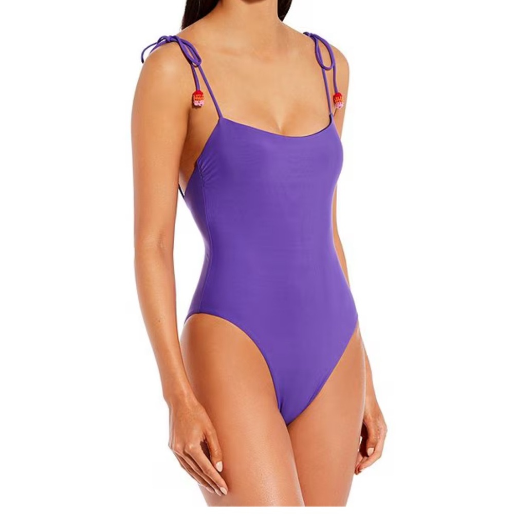 Gianni Bini
x DANNIJO Fiona Solid Tie Strap One Piece Swimsuit